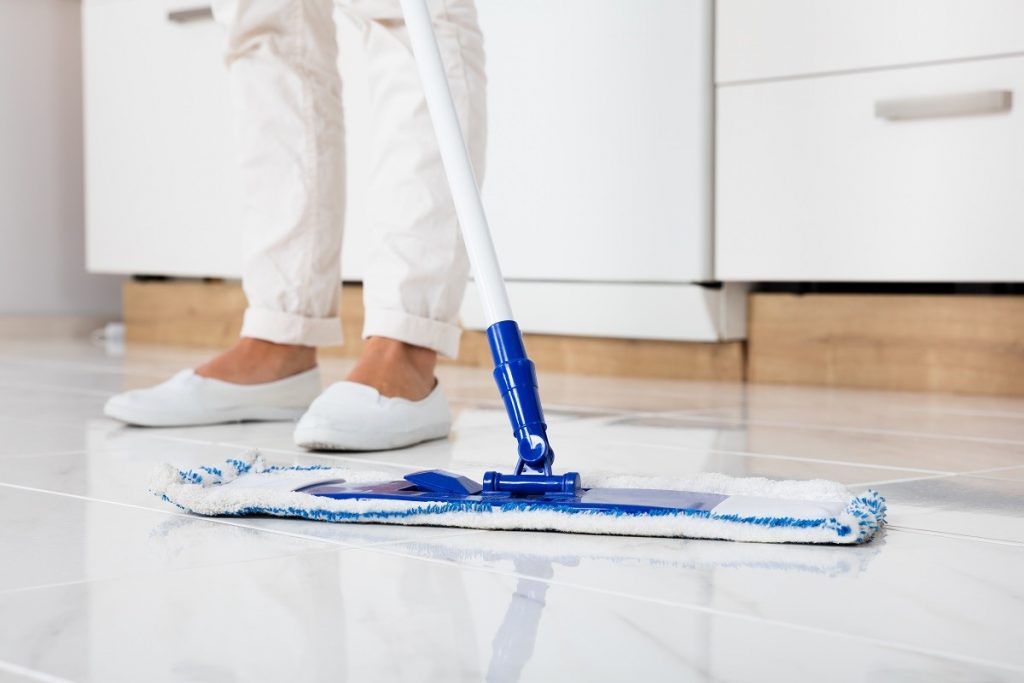 Deep Clean Bathroom Tiles